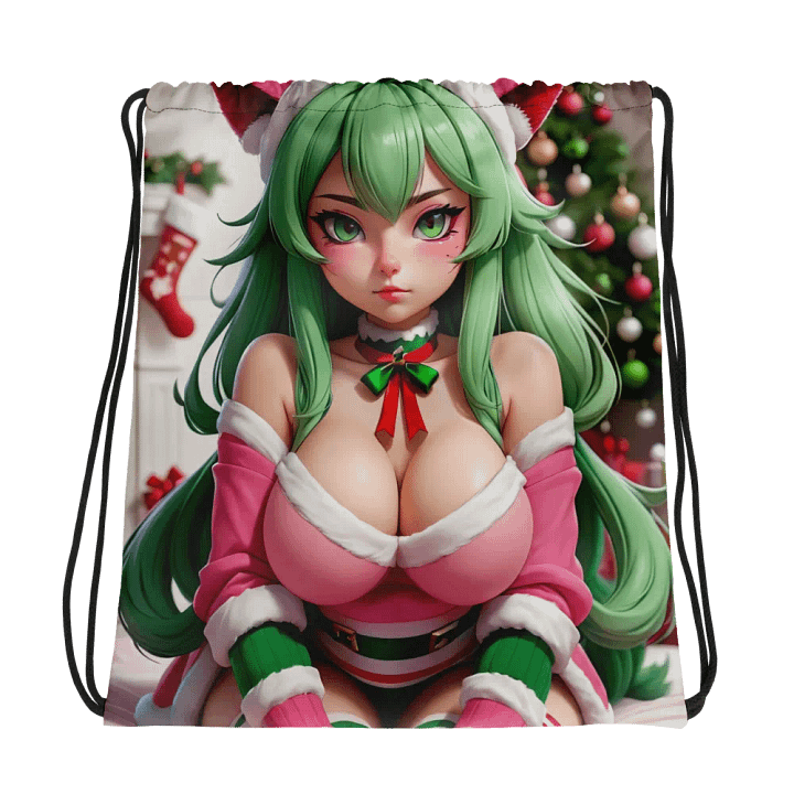 Festive Anime Drawstring Backpack product image (1)