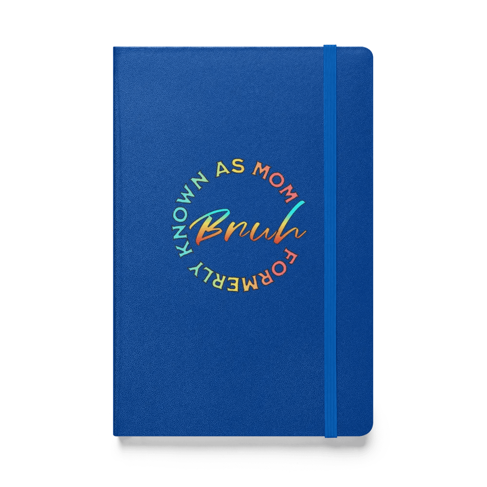 Formerly Known As Mom Bruh Hardcover Notebook product image (1)