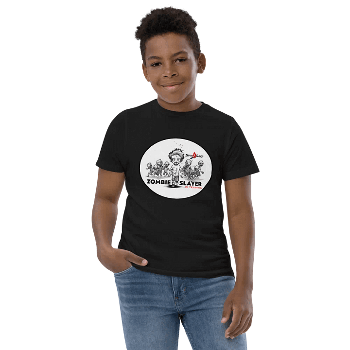 Zombie Slayer Youth Jersey T-Shirt product image (2)