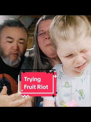 Trying @Fruit Riot sour grapes. #teamamcana #sourgrapes #fruitriot #supersour #snacks 