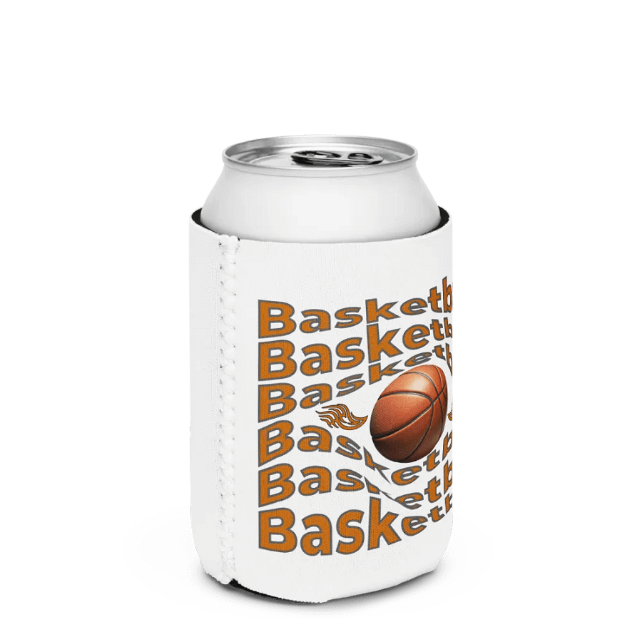 Swirl Basketball Can Cooler product image (2)