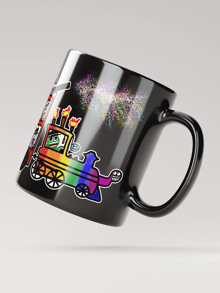 Dinosaur Streamfest Black Mug product image (5)