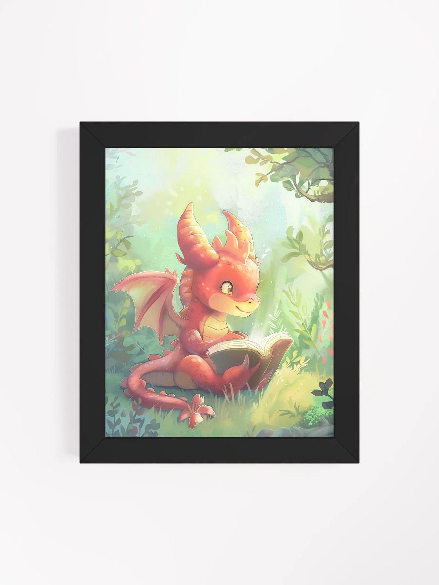 Poster encadré Dragon Rouge product image (4)