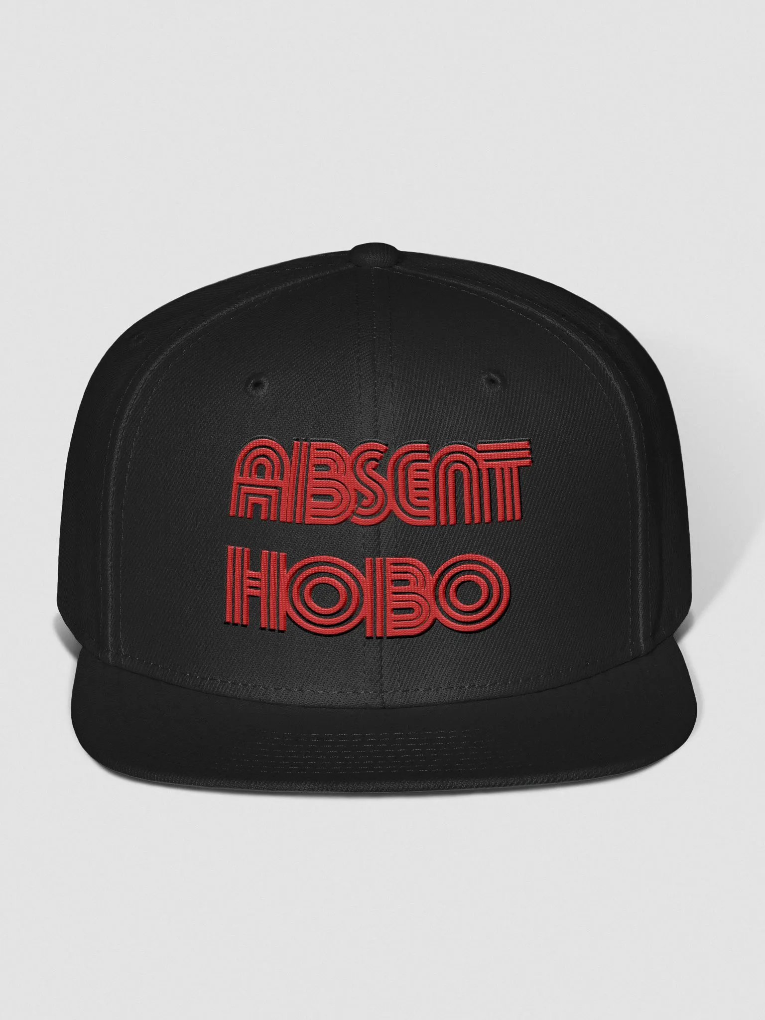 ABSENT HOBO Snapback Cap product image (1)