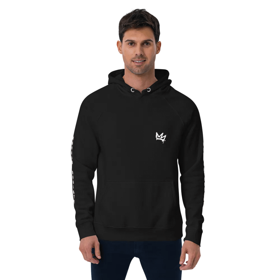 Rahskools Crown Pixelated Abstraction Eco Hoodie product image (1)