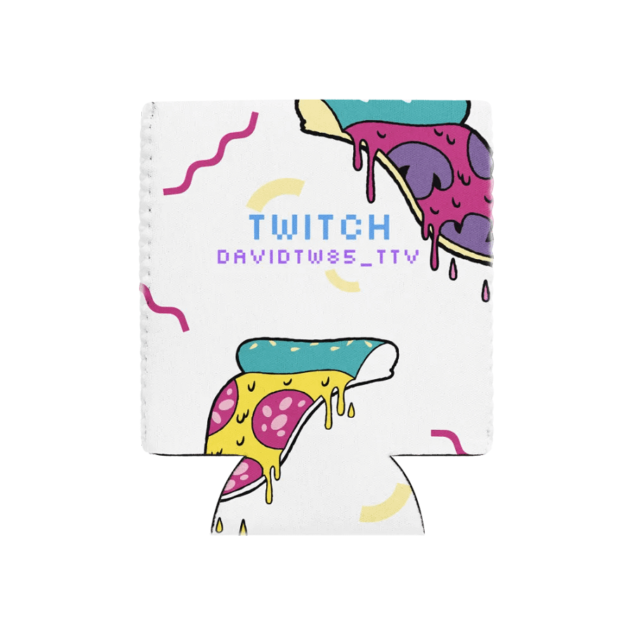 Pixel Pizza Coozie Can Cooler product image (11)