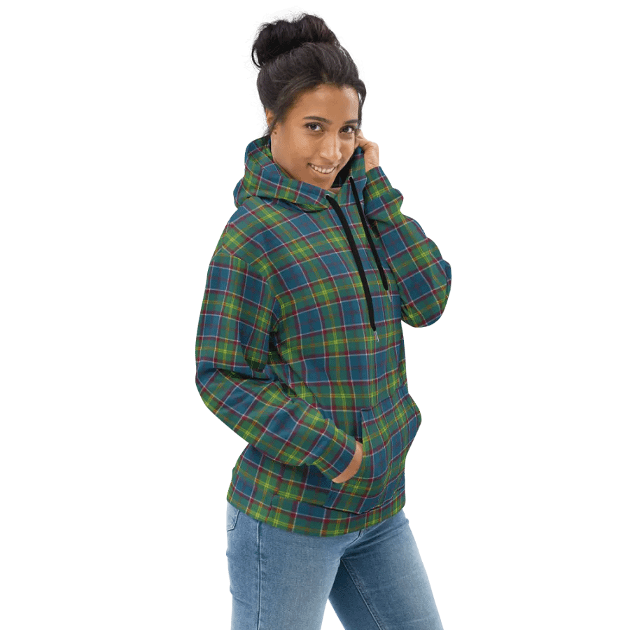 Ayrshire Tartan Hoodie product image (1)