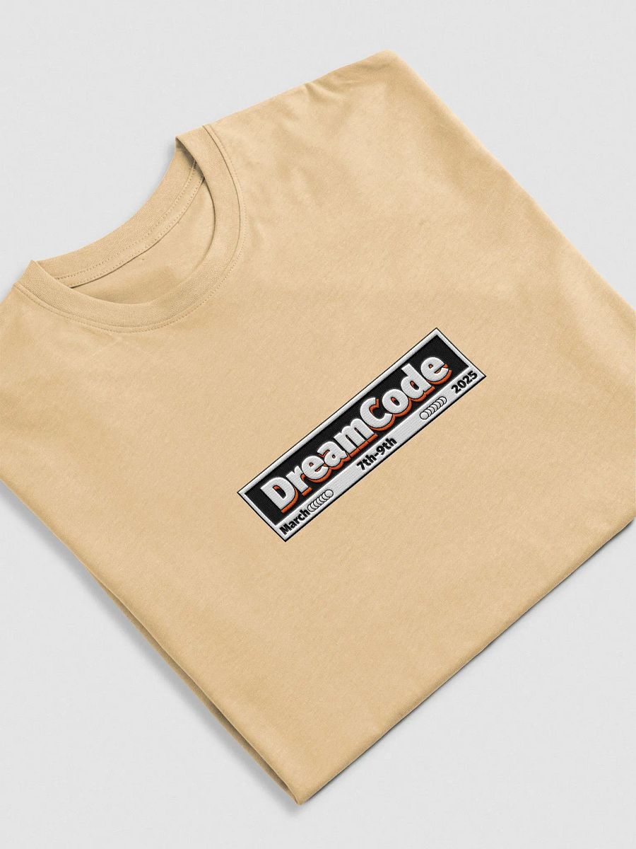 DreamCode 2025 Embroidered Chest Tee product image (1)