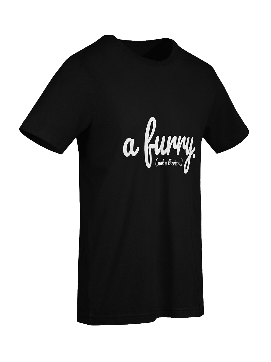 Clearly a furry t-shirt (dark edition) product image (9)