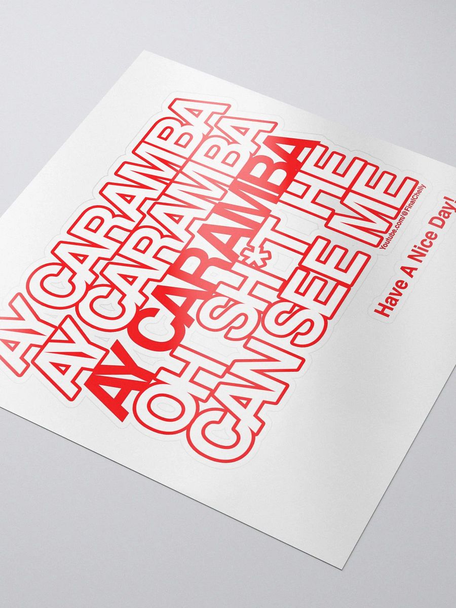 Ay Caramba Sticker product image (3)