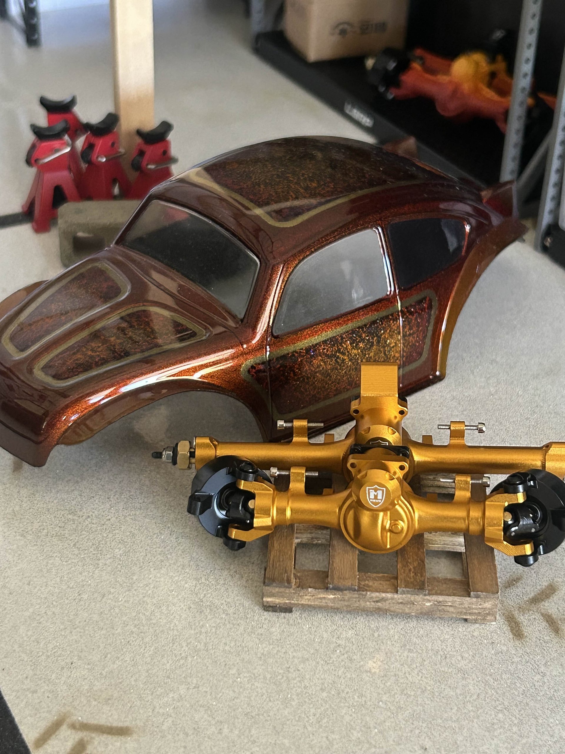 "SUPPOSED TO BE GOLD" METAL AXLES product image (4)