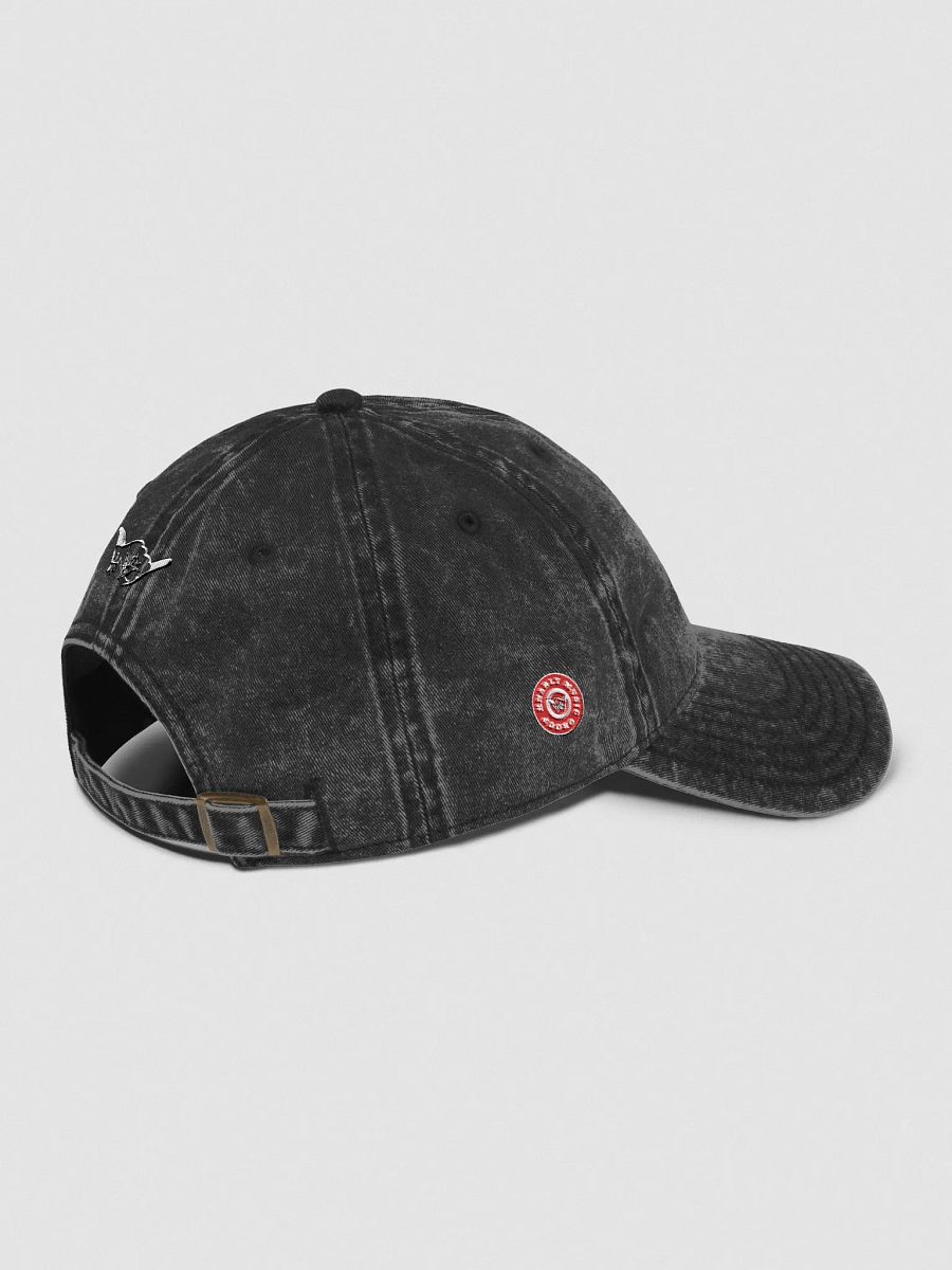 Yaktown Knarly's Vintage Dad Cap (Black/red) product image (4)