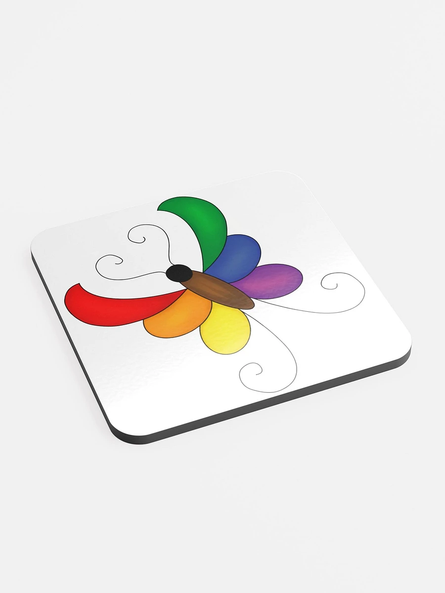 Rainbow Butterfly Coaster product image (2)