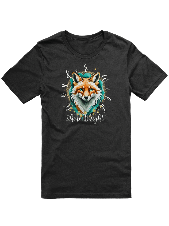 Wander Wild Shine Bright Fox Graphic Tee product image (1)