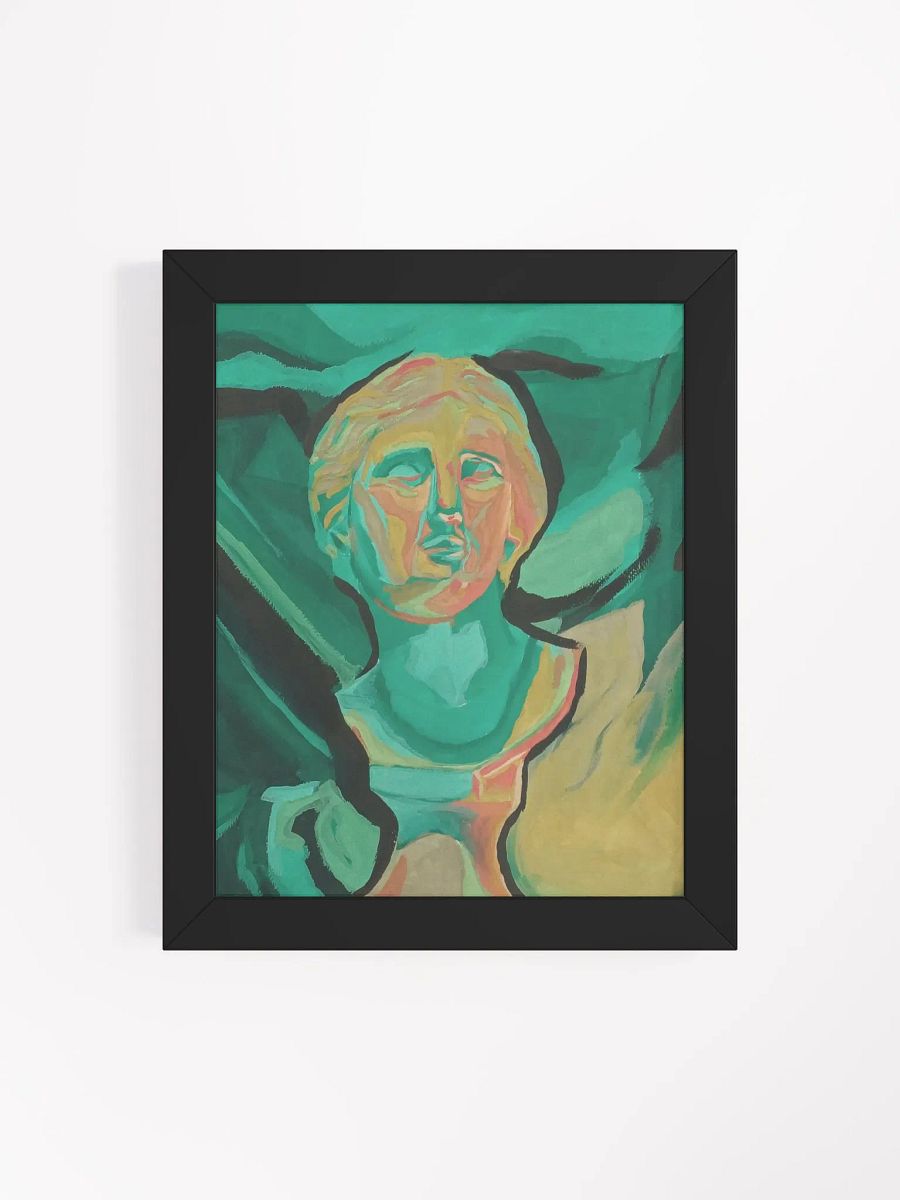 Neoclassical Turquoise Reverie Framed Print product image (5)