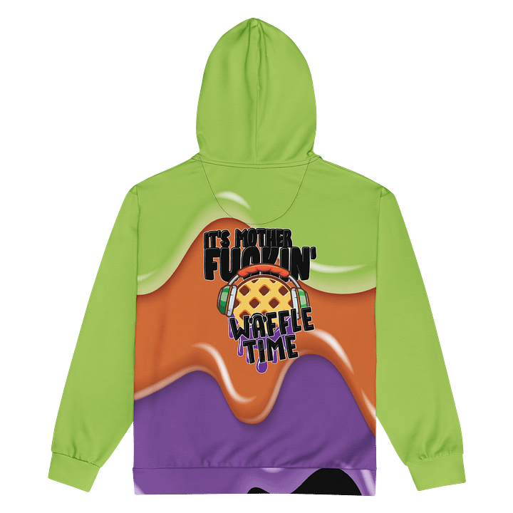 Drippy MoFo Waffle Time Zip Hoodie product image (2)