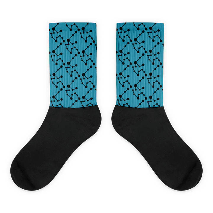Molecular Aquarius Sublimated Socks product image (1)