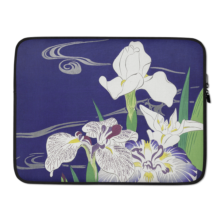 Japanese Iris. Laptop Sleeve product image (2)
