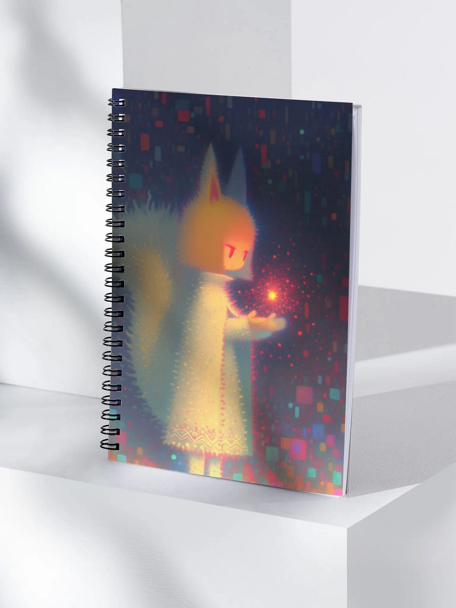 Mystical Glow Spiral Notebook product image (4)