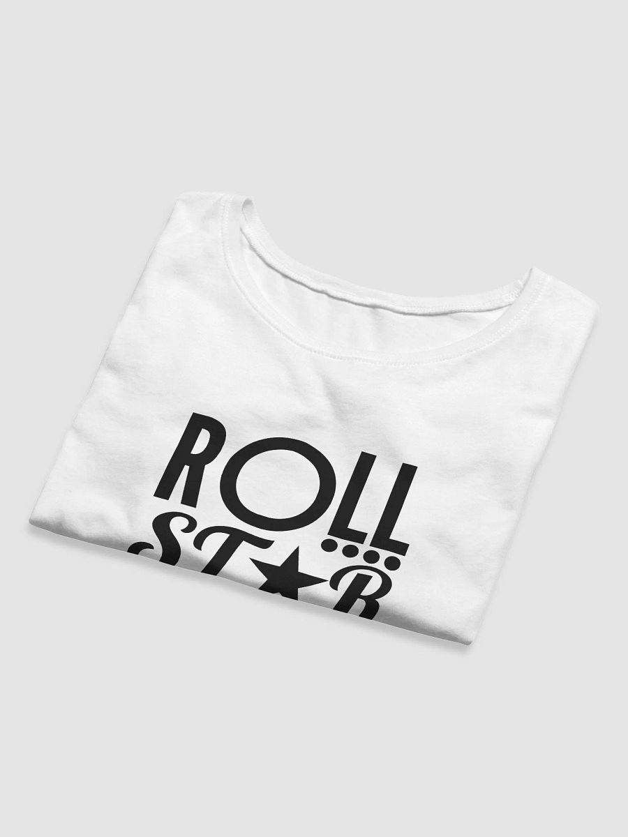 OG ROLLSTAR BLACK LOGO CROP TOP product image (5)