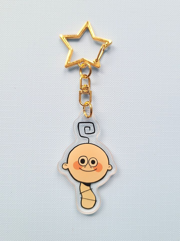 Maggot Acrylic Charm product image (1)