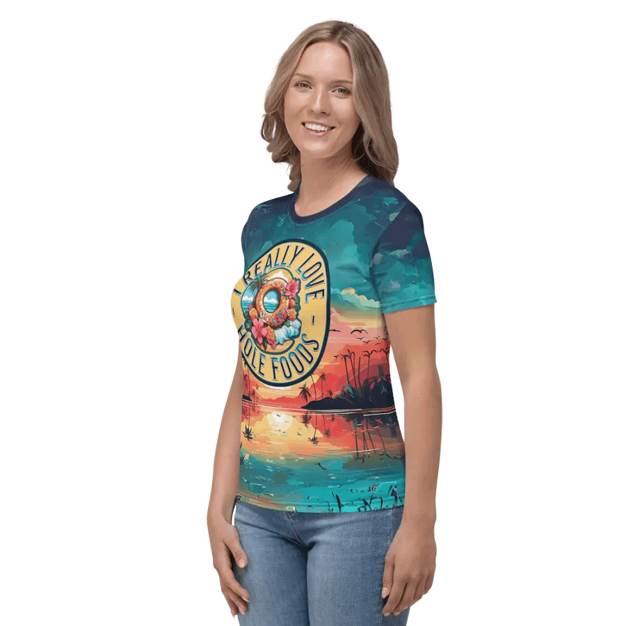 Funny Donut All Over Print T-shirt product image (6)