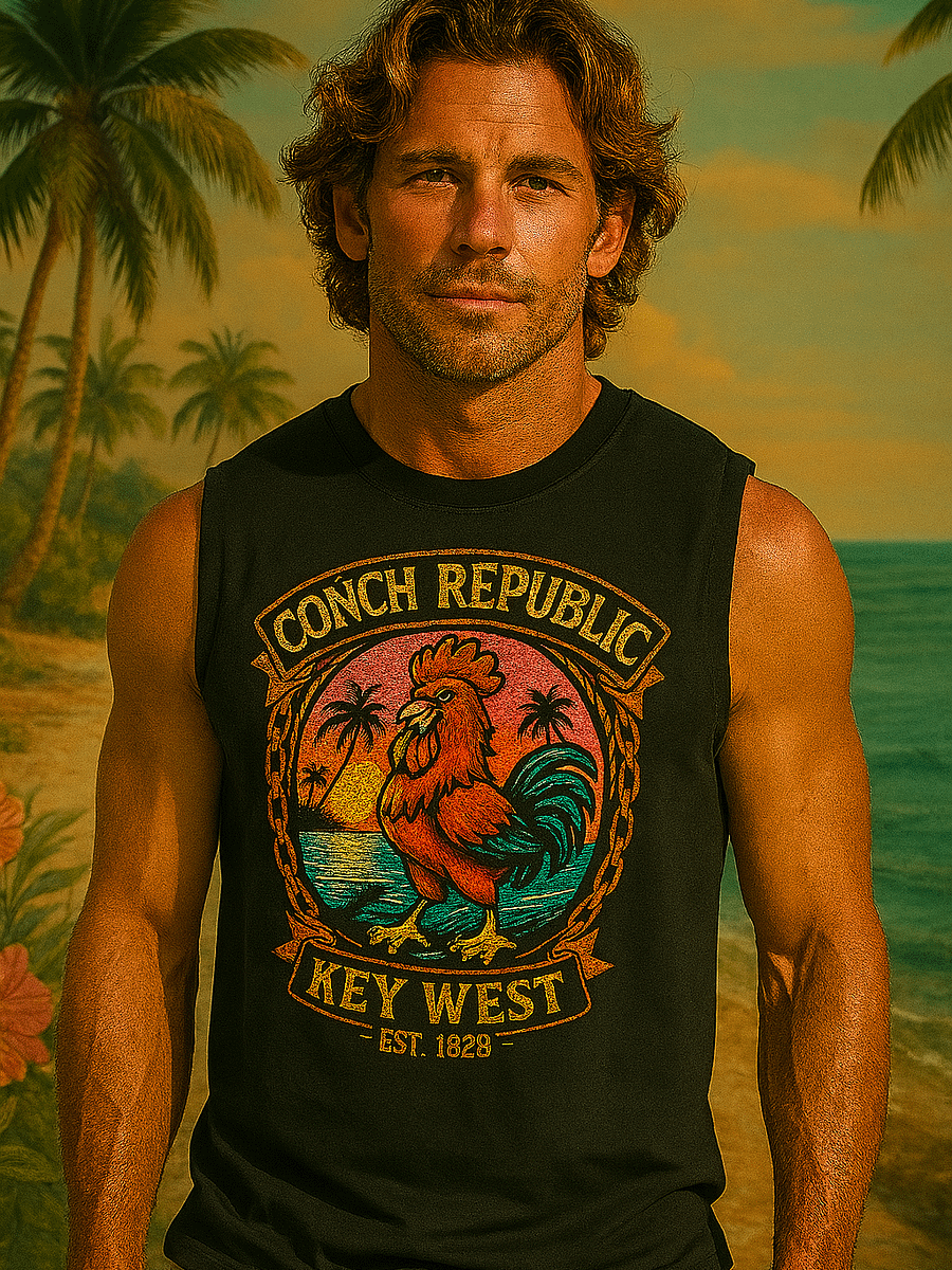 Conch Republic Keys West Men's Tank Top product image (1)
