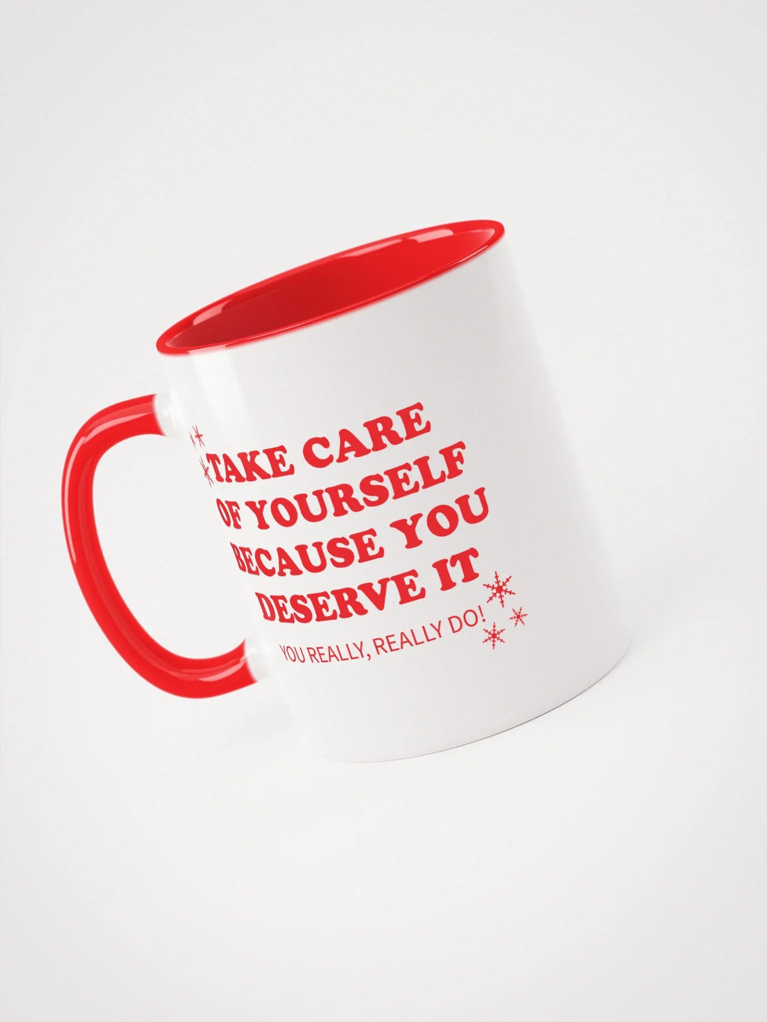 Take Care Holiday - Mug with Color Inside product image (5)