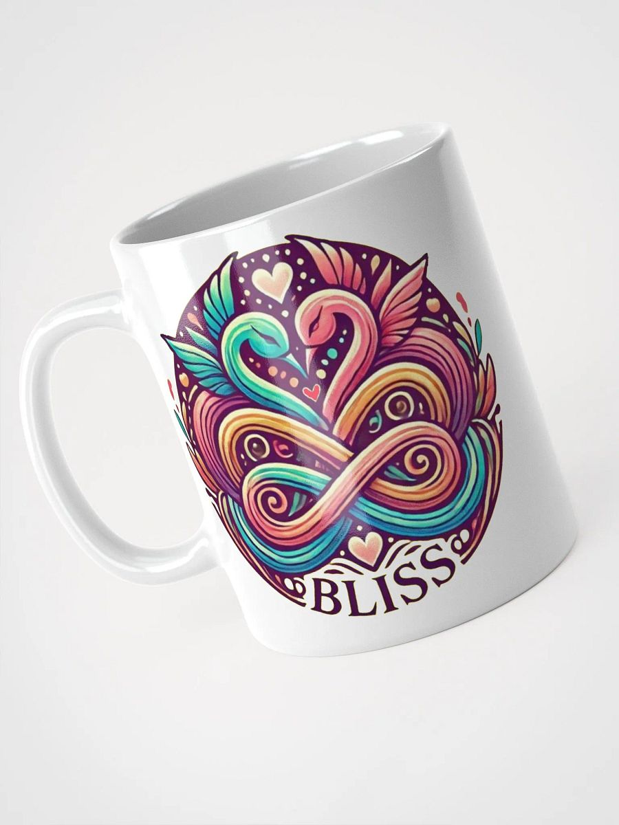 Blissful Swan Heart Mug product image (15)