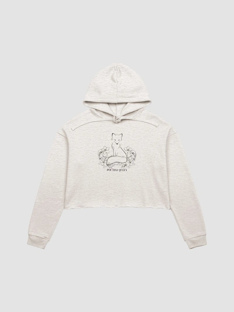 PQ Fox Crop Hoodie