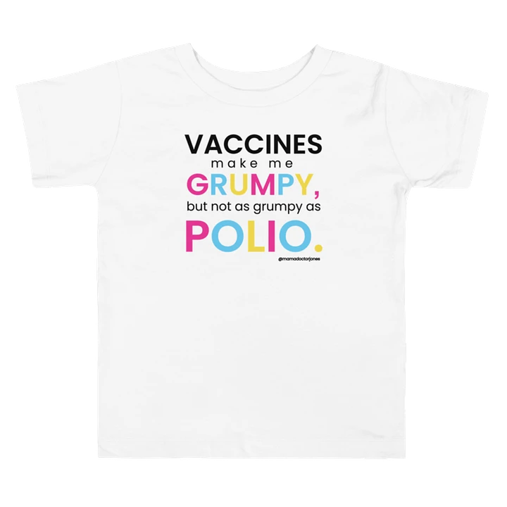 Polio Toddler Tee - White product image (1)