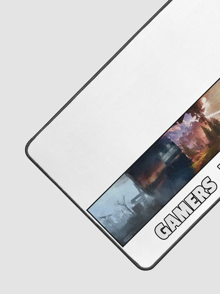 GAMERS LIVE MANY LIVES - Desk Mat product image (1)