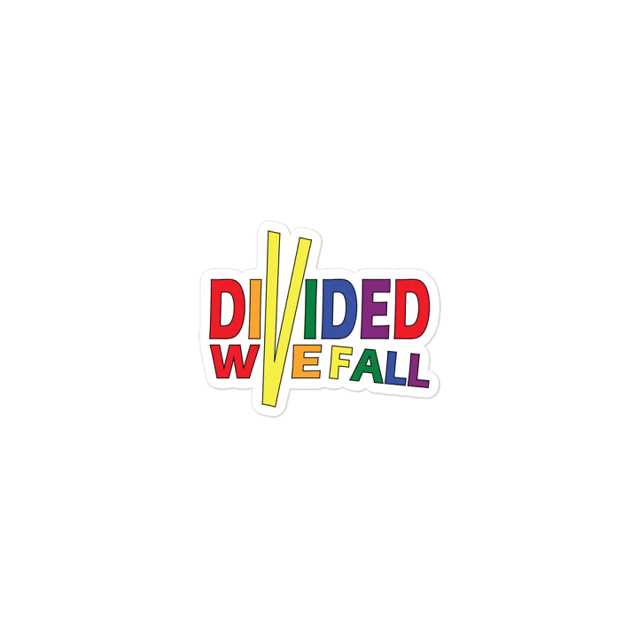 Divided We Fall - Die-Cut Magnets product image (1)