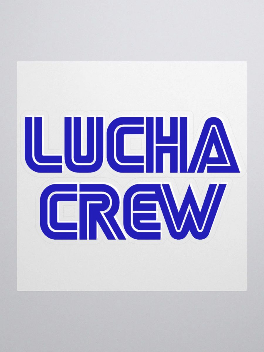LUCHA CREW sticker basic product image (1)
