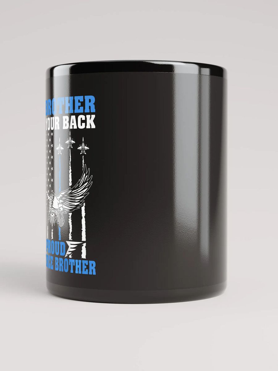 Proud Air Force Brother - Black Mug product image (3)