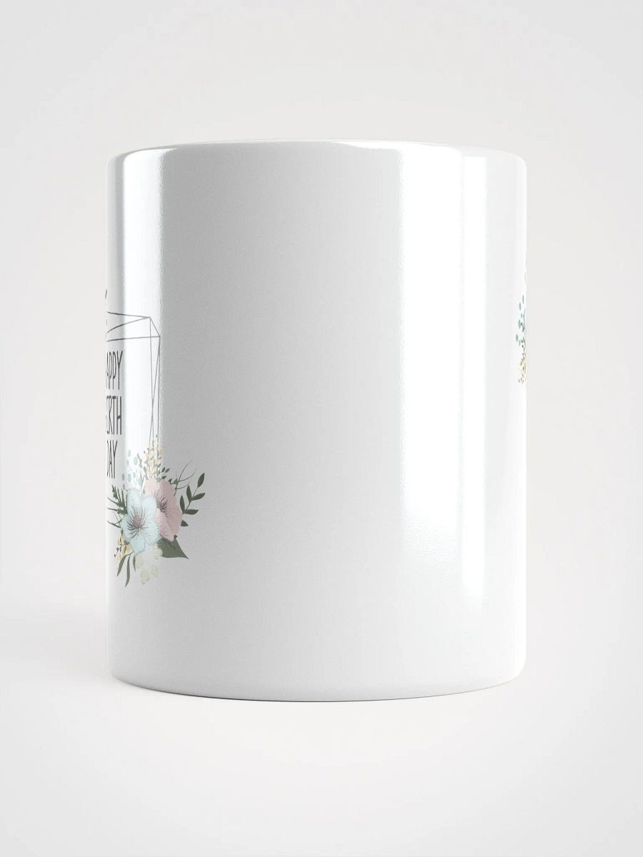 Happy Birthday Pastel Floral Coffee Mug product image (5)