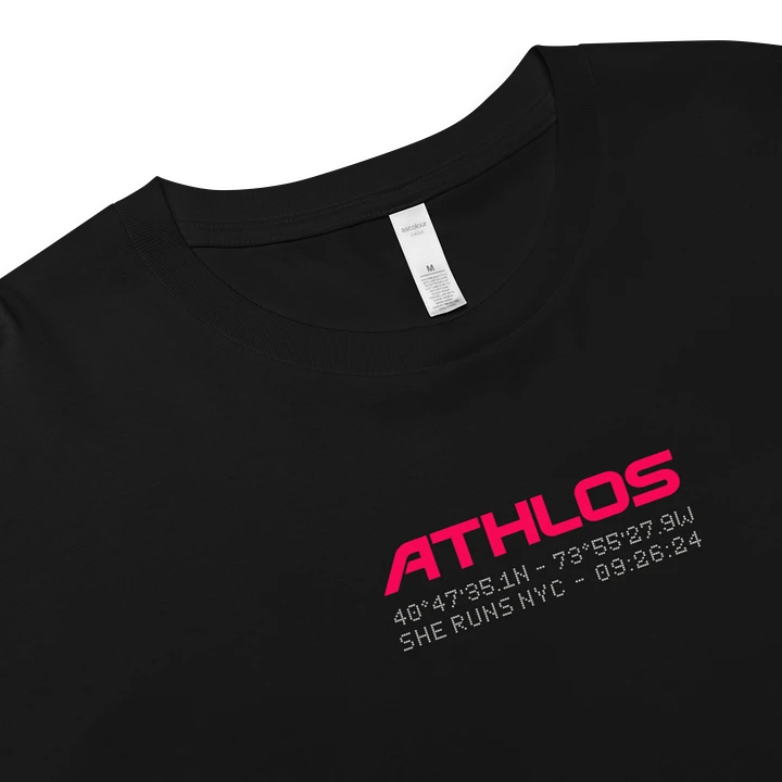 ATHLOS Crop Tee - Black product image (2)