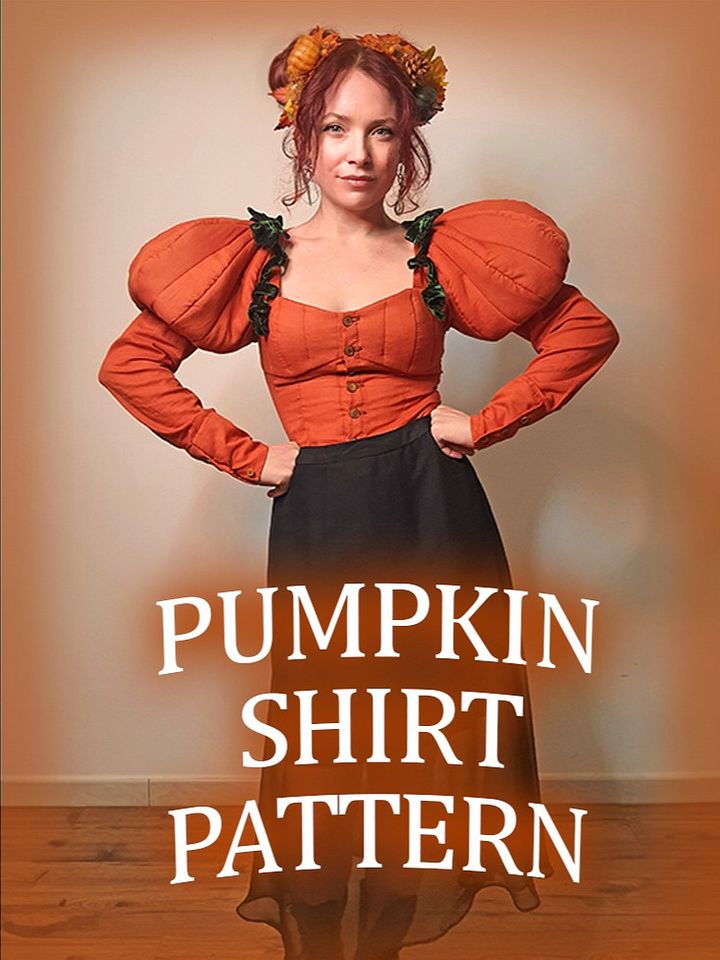 Pumpkin Shirt Sewing Pattern product image (1)