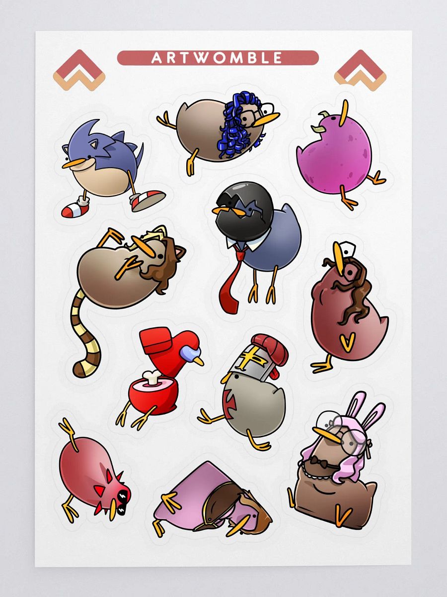 Berd-Day Sticker Sheet 4 product image (3)