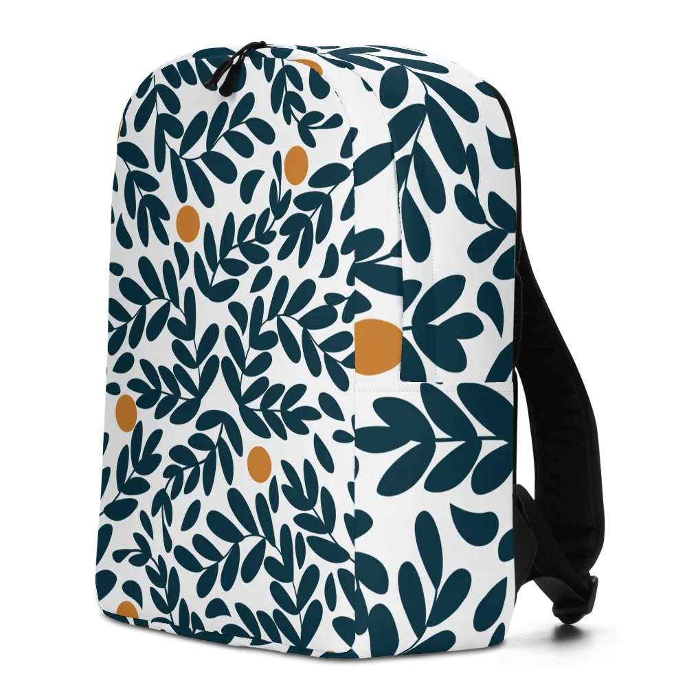 Customizable Minimalist Leaves Backpack product image (3)
