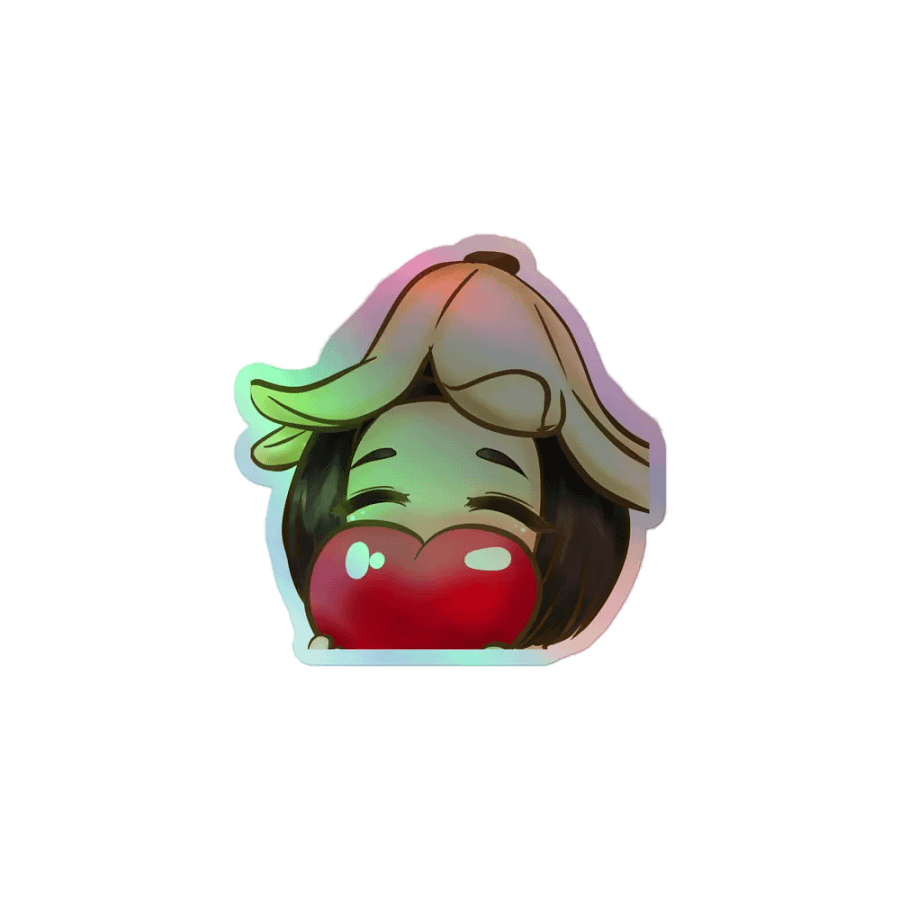 Heart Holographic Sticker product image (1)