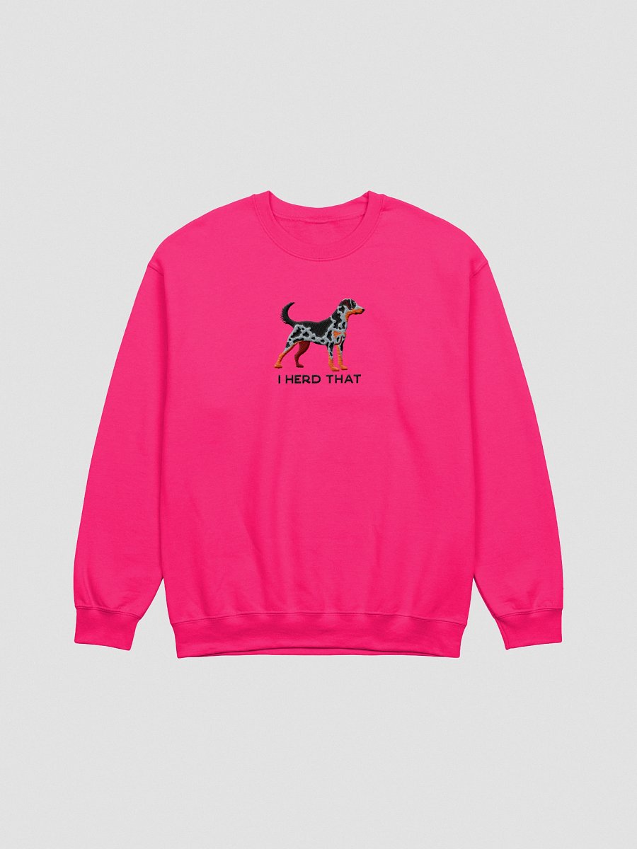 I Herd That Sweatshirt (Embroidered) of a Beauceron(Harlequin) product image (4)