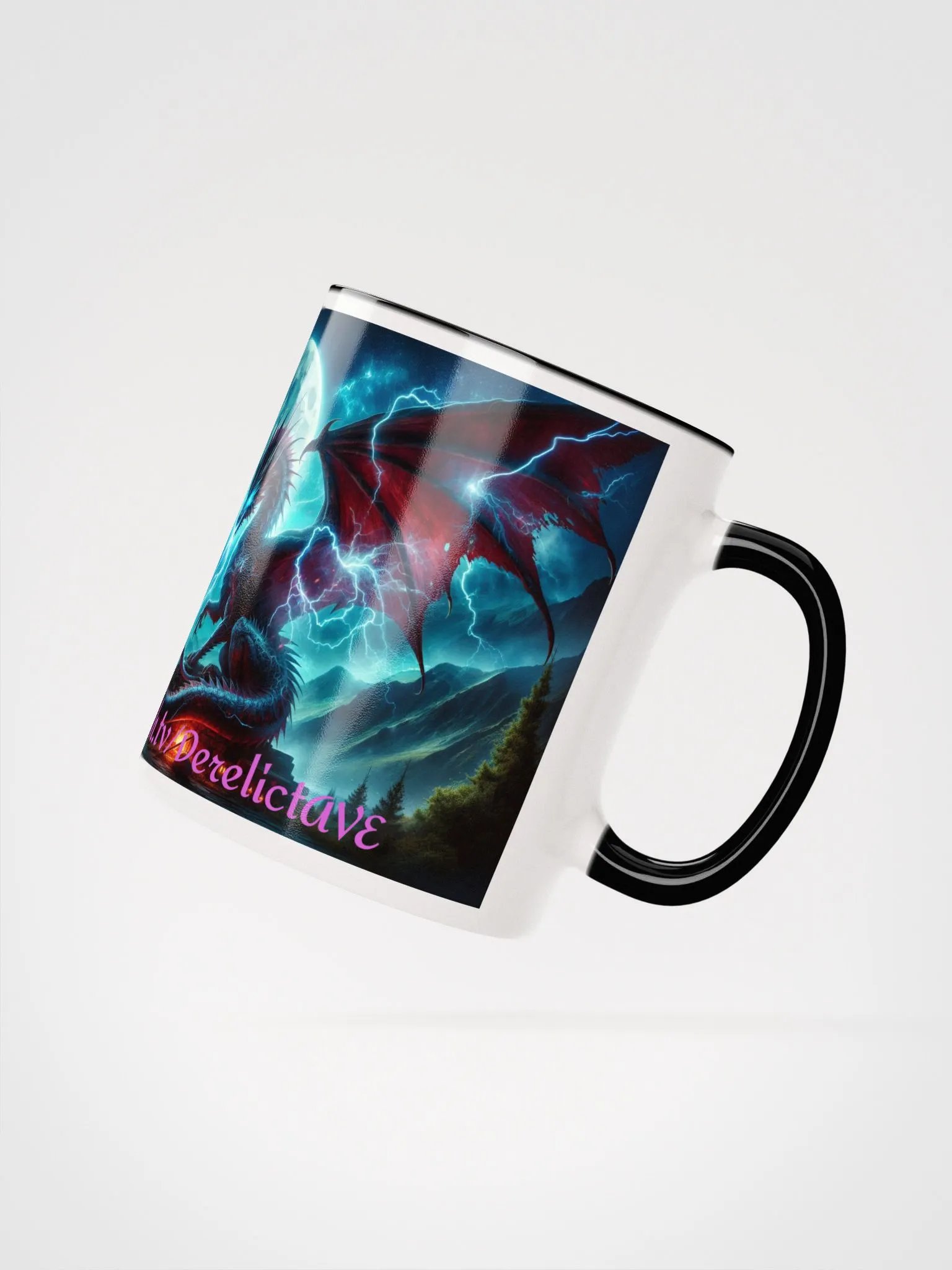 Roaring Dragon Fantasy Ceramic Mug product image (11)