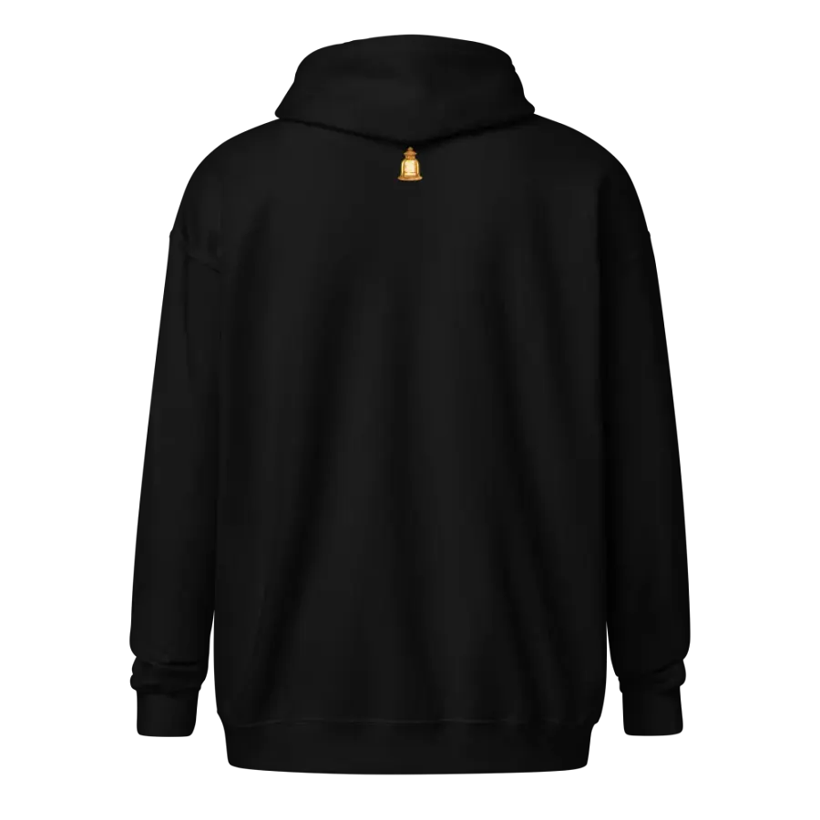 Loose Fit Zip Hoodie- Lamp Logo product image (2)