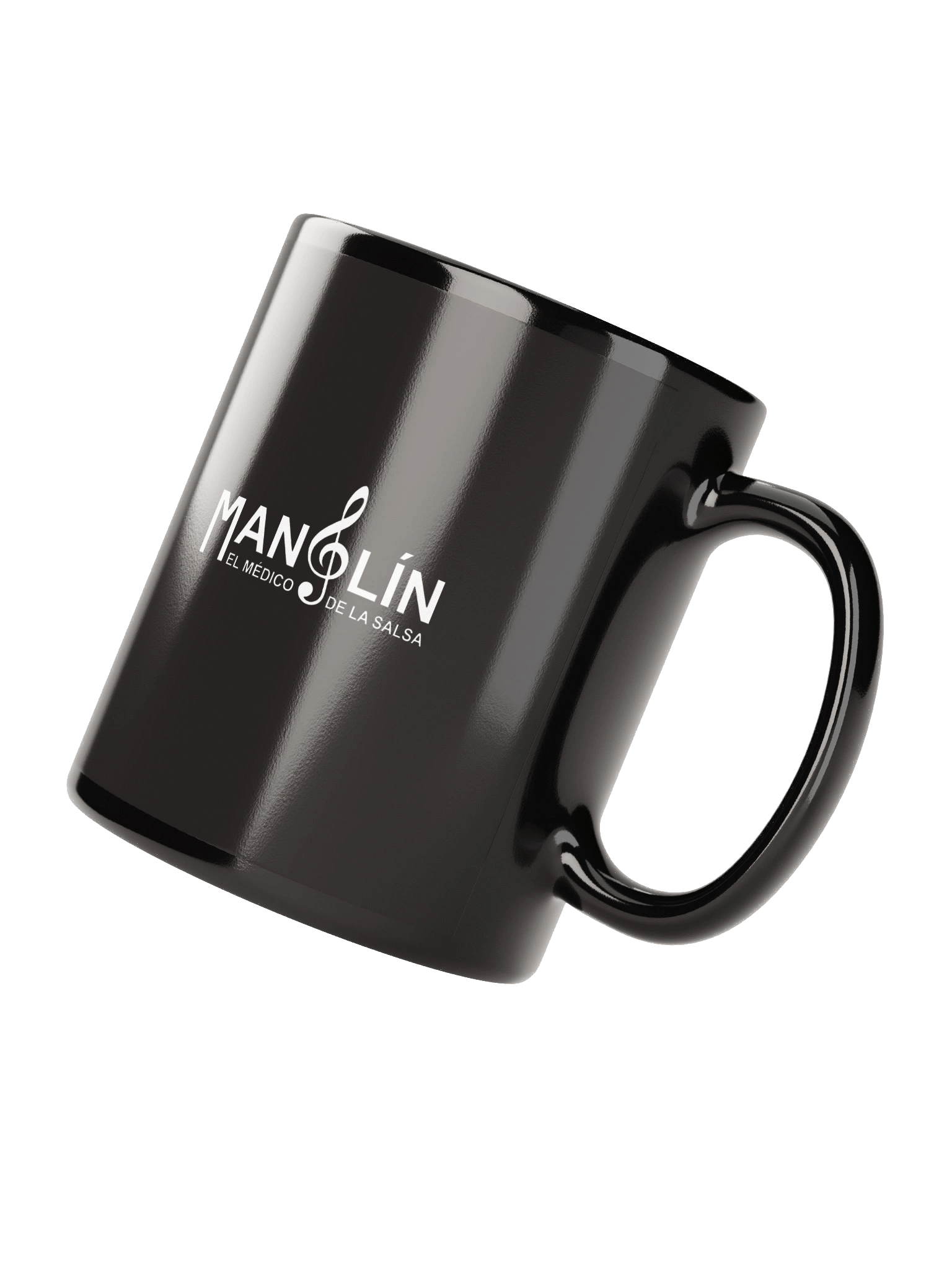 Manolín - Black Glossy Mug product image (2)