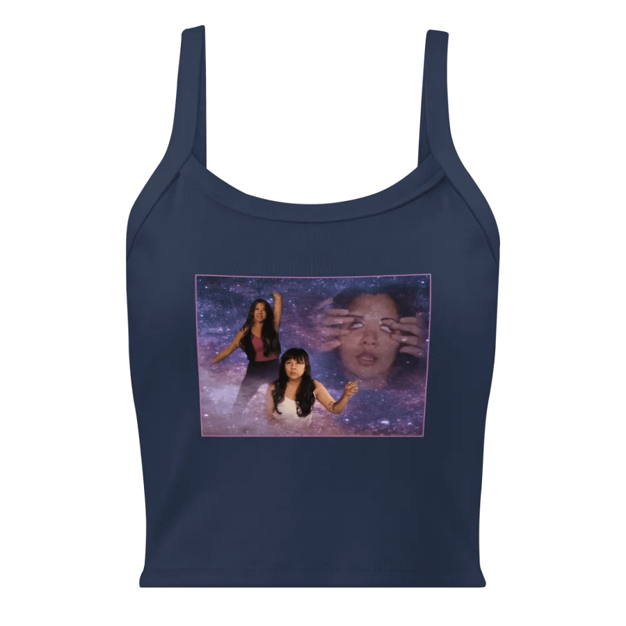 3 Missy Galaxy ribbed tank top product image (5)