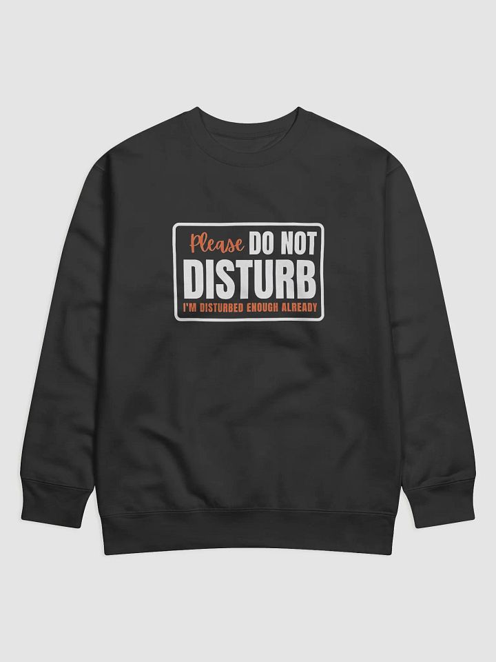 Please Do Not Disturb Sweatshirt product image (1)