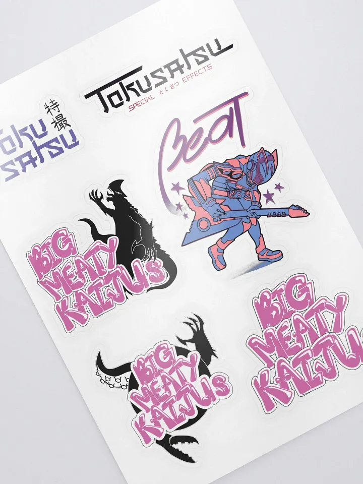 Wave 1 Sticker Sheet w/ Bonus Member Exclusive Designs product image (2)
