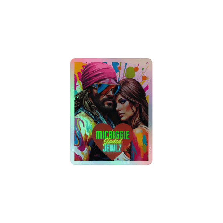 Jaded Love Holographic Sticker Sheet product image (1)