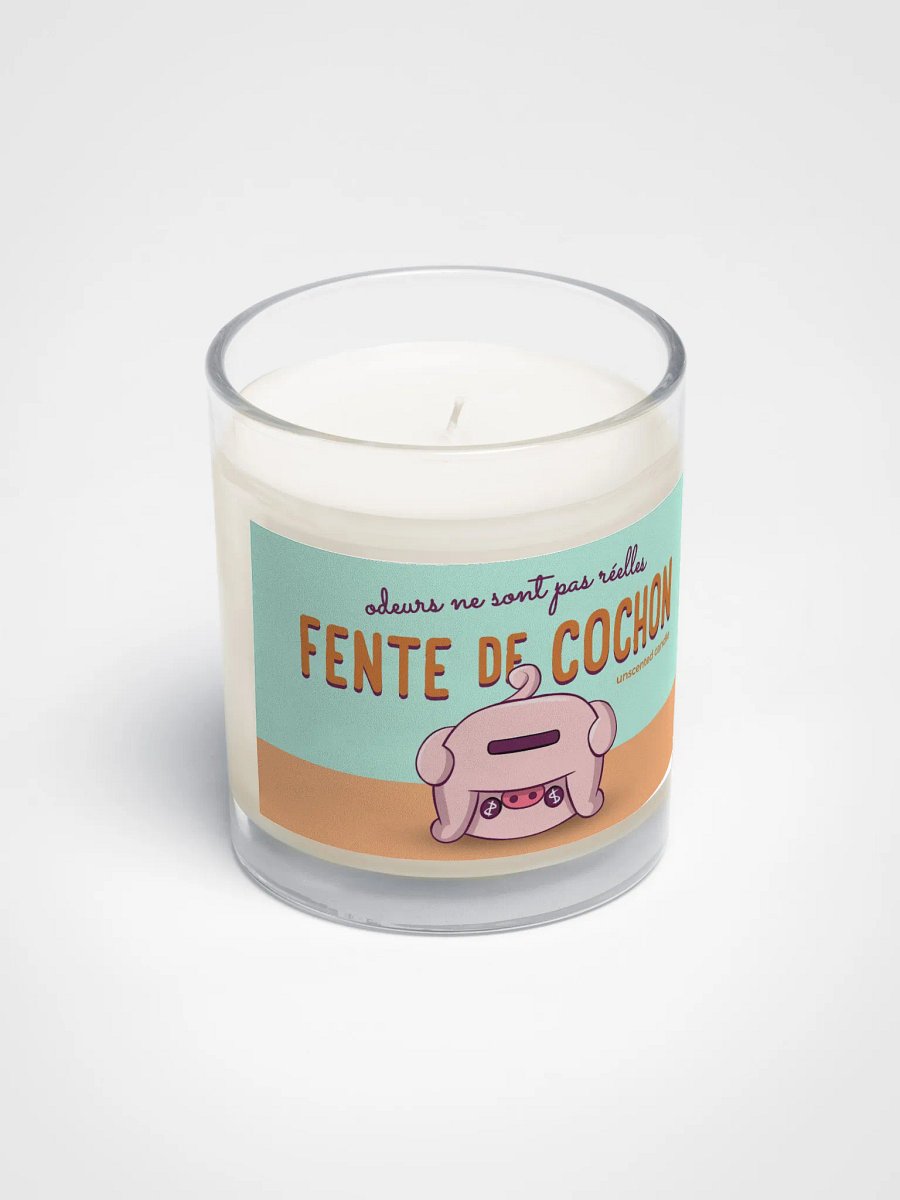 "Smells Aren't Real" Candle by Pigglyoof product image (2)